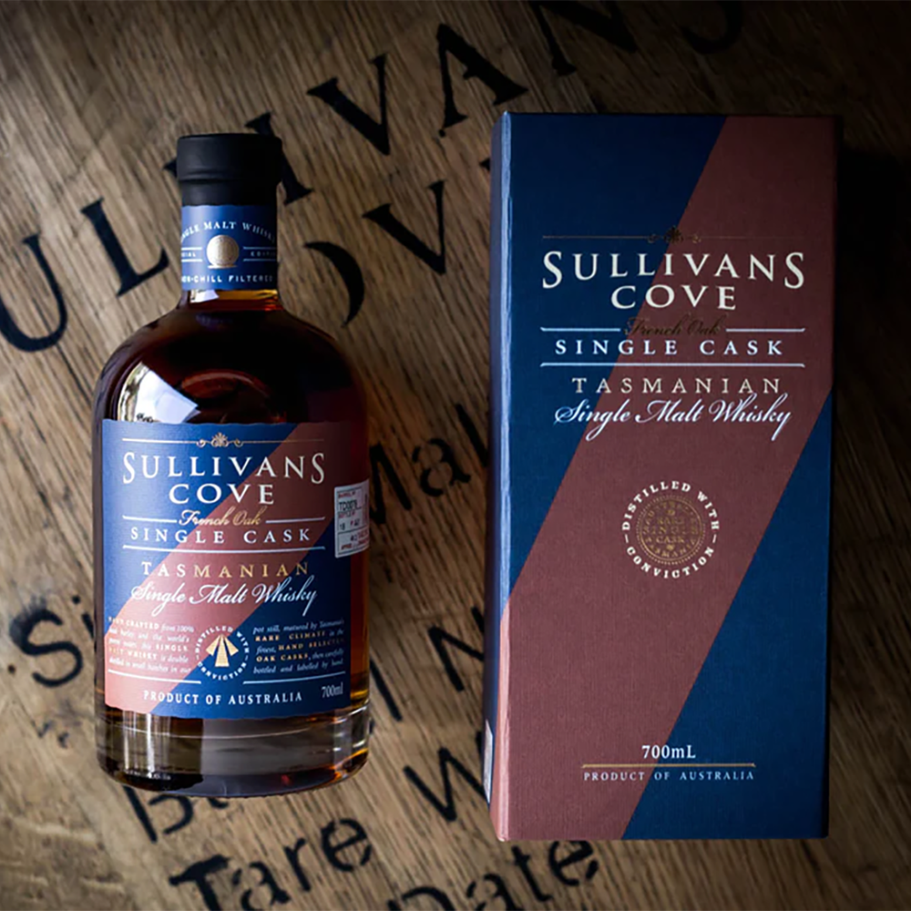 Sullivans Cove French Oak Second Fill Single Cask Single Malt Whisky 700ml (TD0017) - Kent Street Cellars