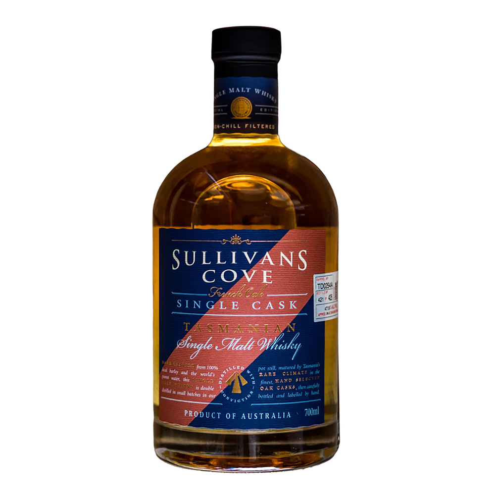 Sullivans Cove French Oak Second Fill Single Cask Single Malt Whisky 700ml (TD0017) - Kent Street Cellars