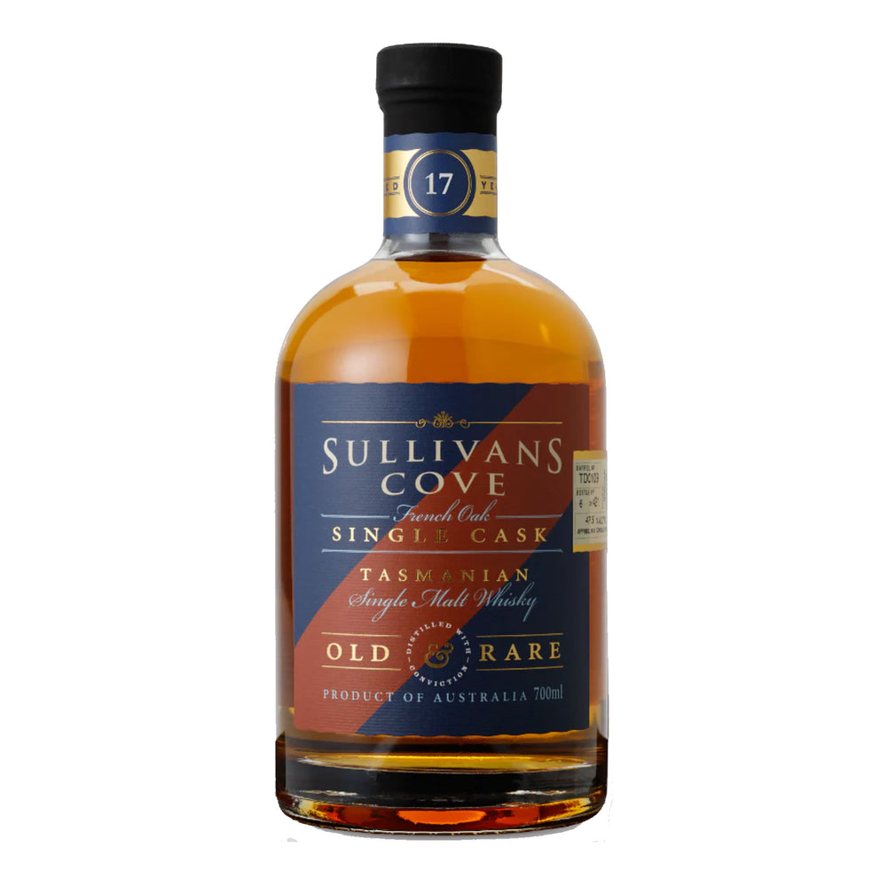 Sullivans Cove Old & Rare French Oak Single Cask 17 Year Old Single Malt Whisky 700ml (TD0070)