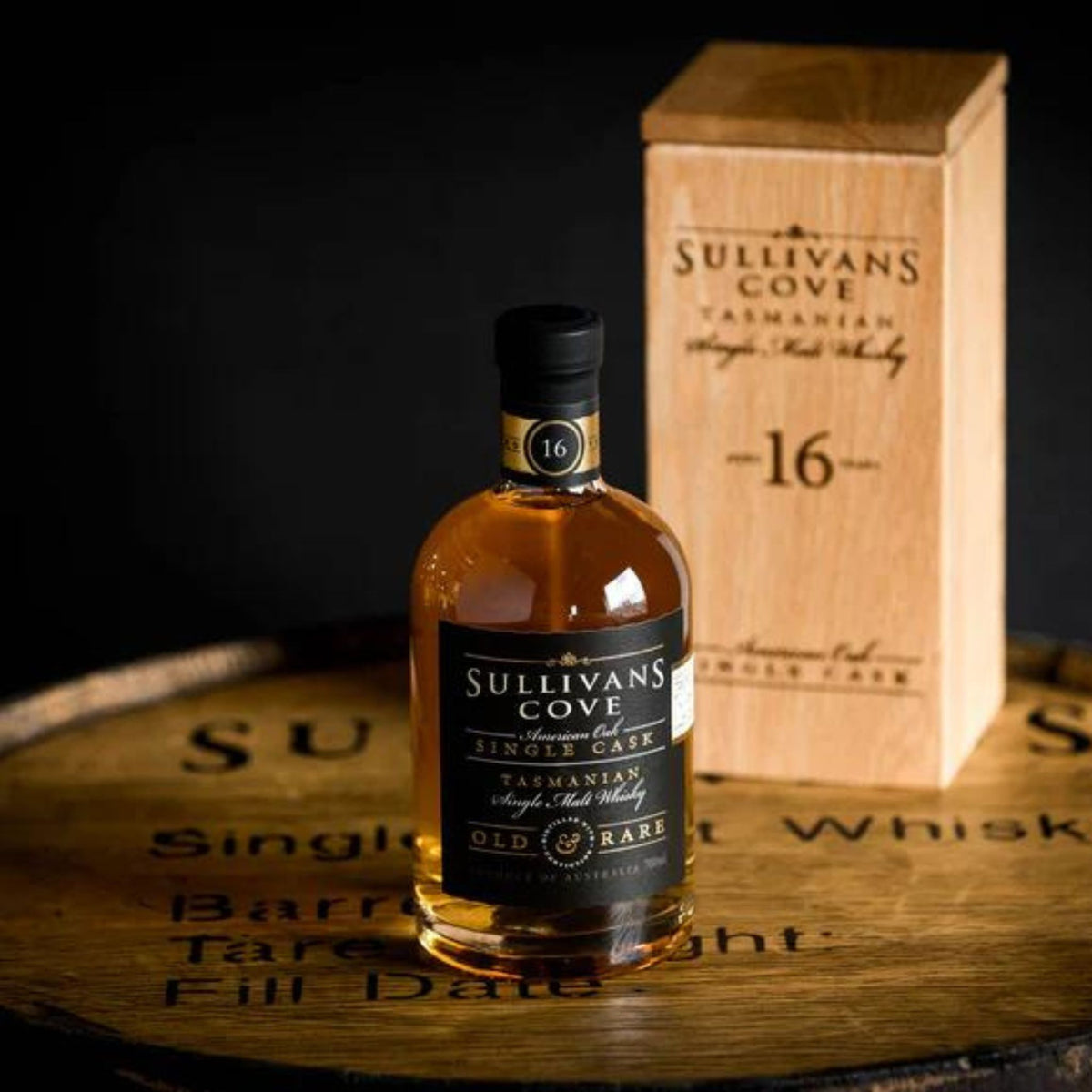 Sullivans Cove Old & Rare American Oak Single Cask 16 Year - Kent Street Cellars