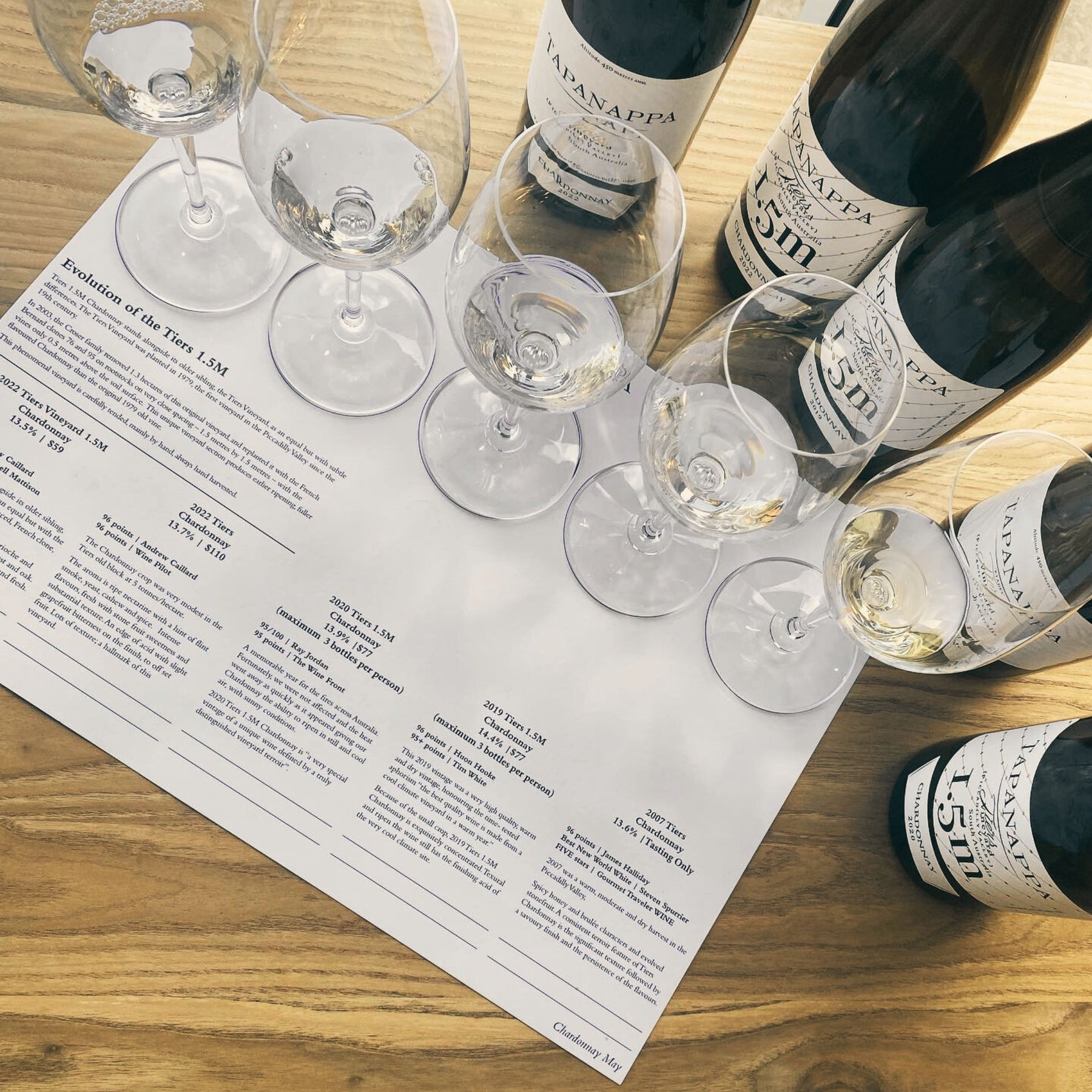 Tapanappa Tiers Vineyard Chardonnay 2019
