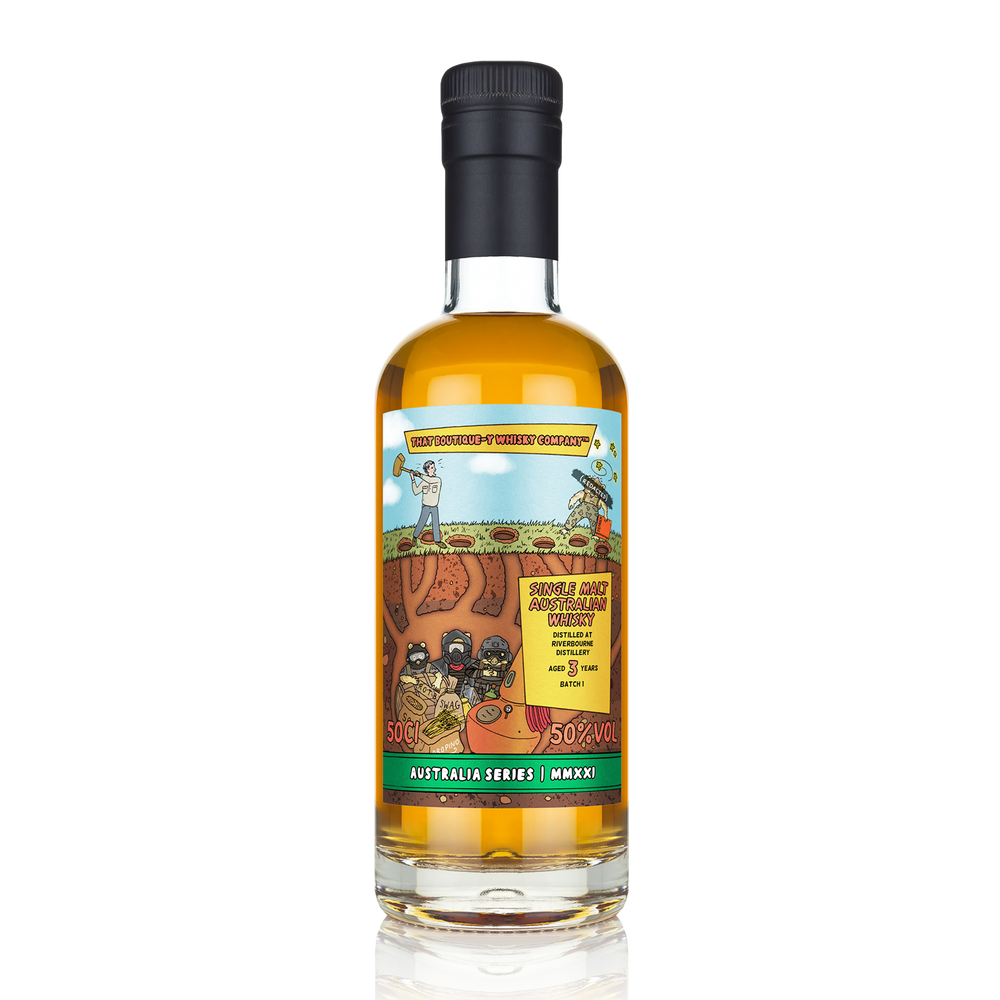That Boutique-y Whisky Company Riverbourne Distillery 3 Year Old Single Malt Whisky 500ml