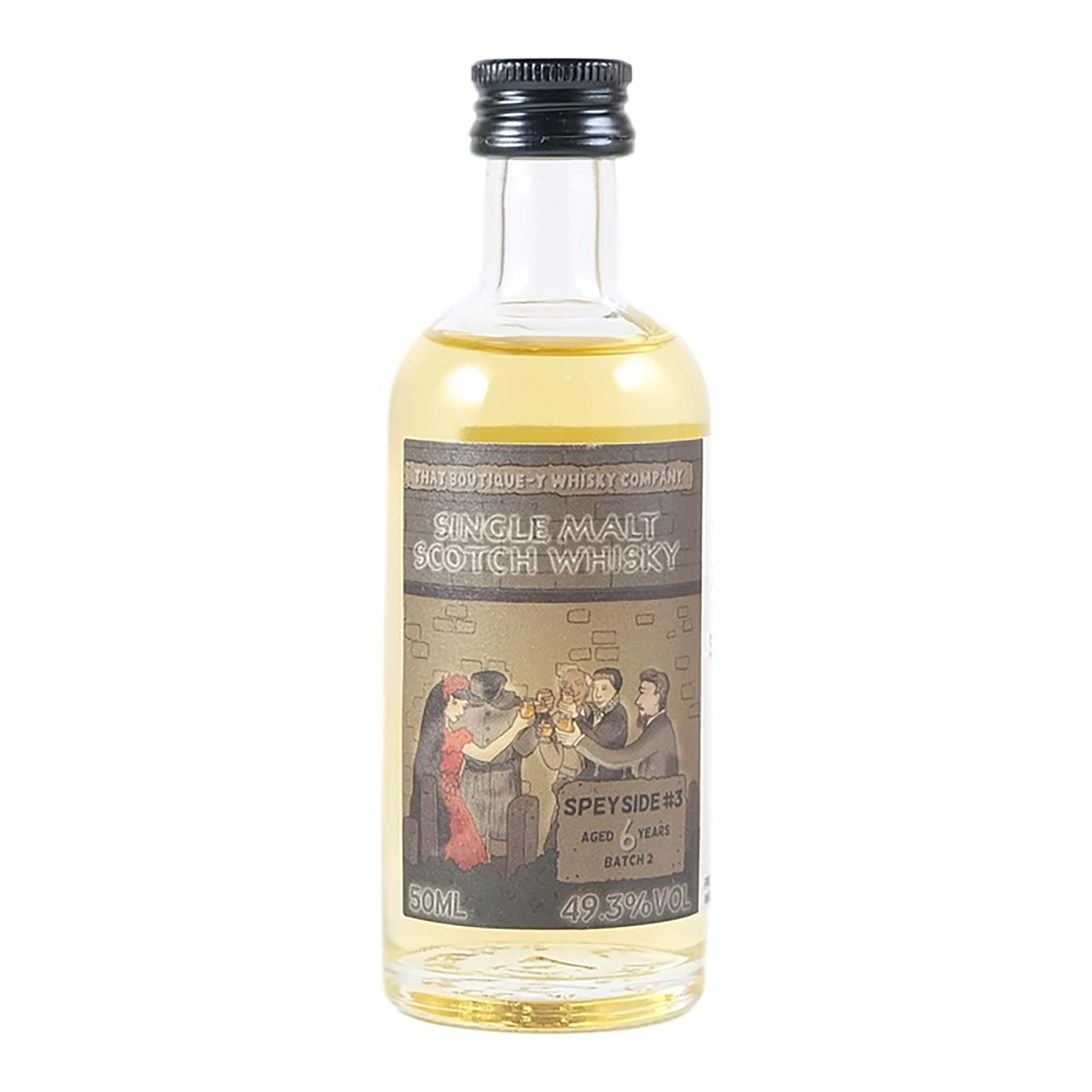 That Boutique-y Whisky Company Speyside #3 6 Year Old Single Malt Scotch Whisky 50ml
