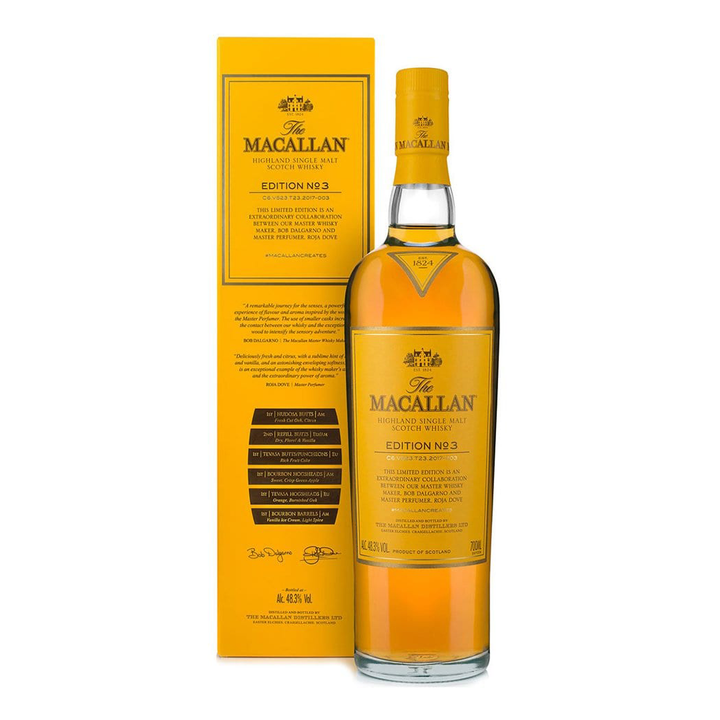 The Macallan Edition No. 3 Single Malt Scotch Whisky 700ml