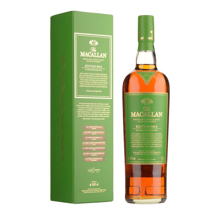 The Macallan Edition No. 4 Single Malt Scotch Whisky 700ml