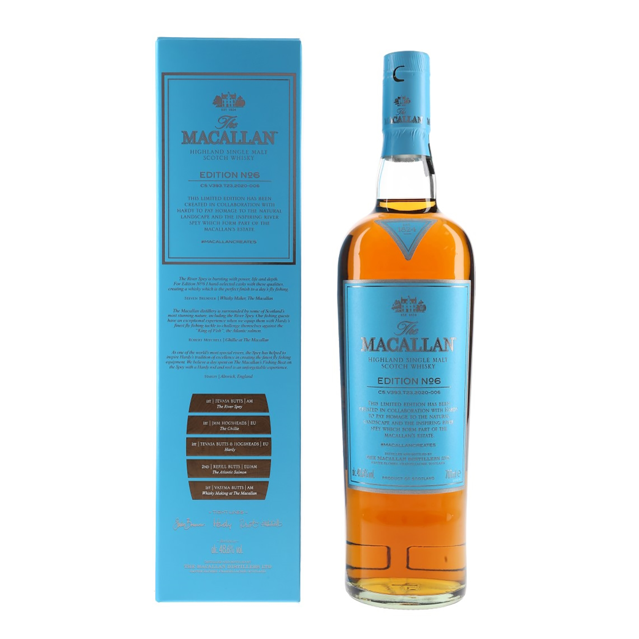 The Macallan Edition No. 6 Single Malt Scotch Whisky 700ml