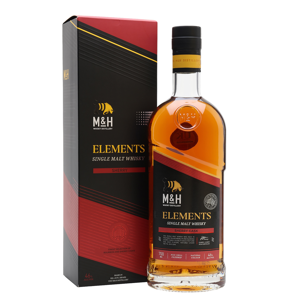The Milk & Honey Distillery Elements Sherry Cask Single Malt Israeli Whisky 700ml
