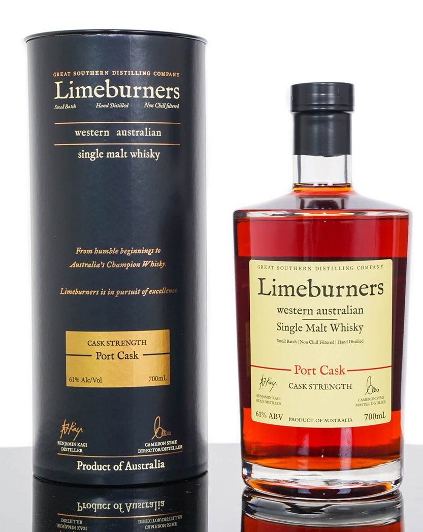 Great Southern Distillery Limeburners Port Cask Cask Strength Single Malt Whisky 700ml
