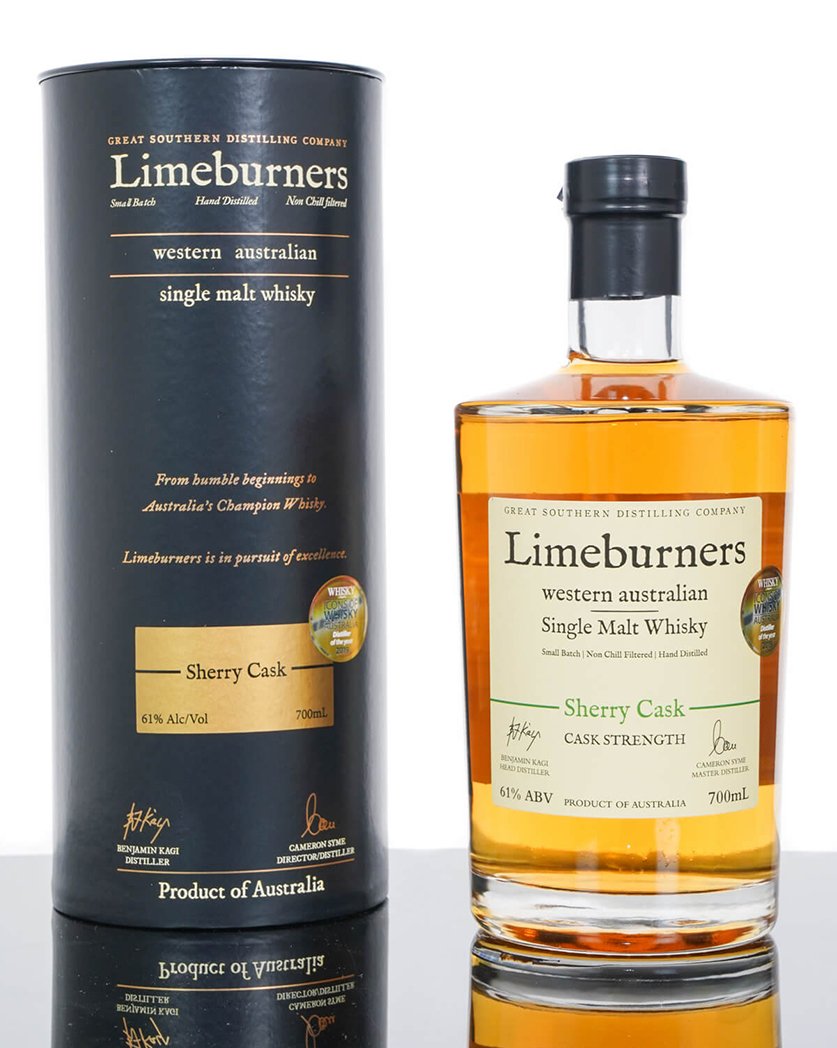 Great Southern Distillery Limeburners Sherry Cask Cask Strength Single Malt Whisky 700ml