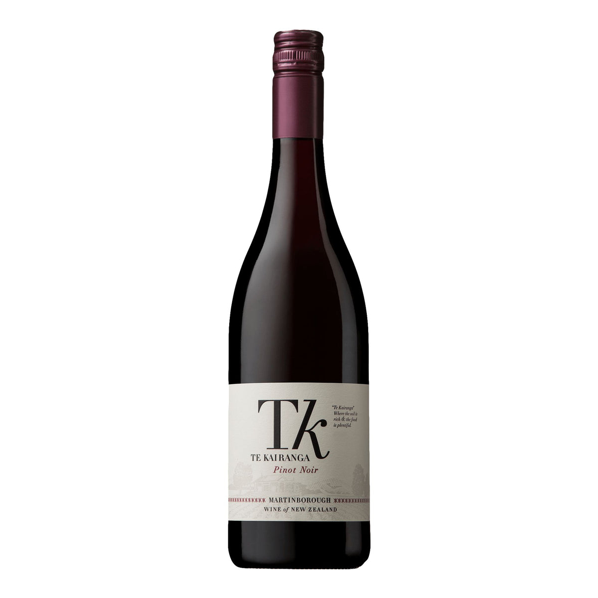 Te Kairanga Estate Pinot Noir 2022 - Kent Street Cellars