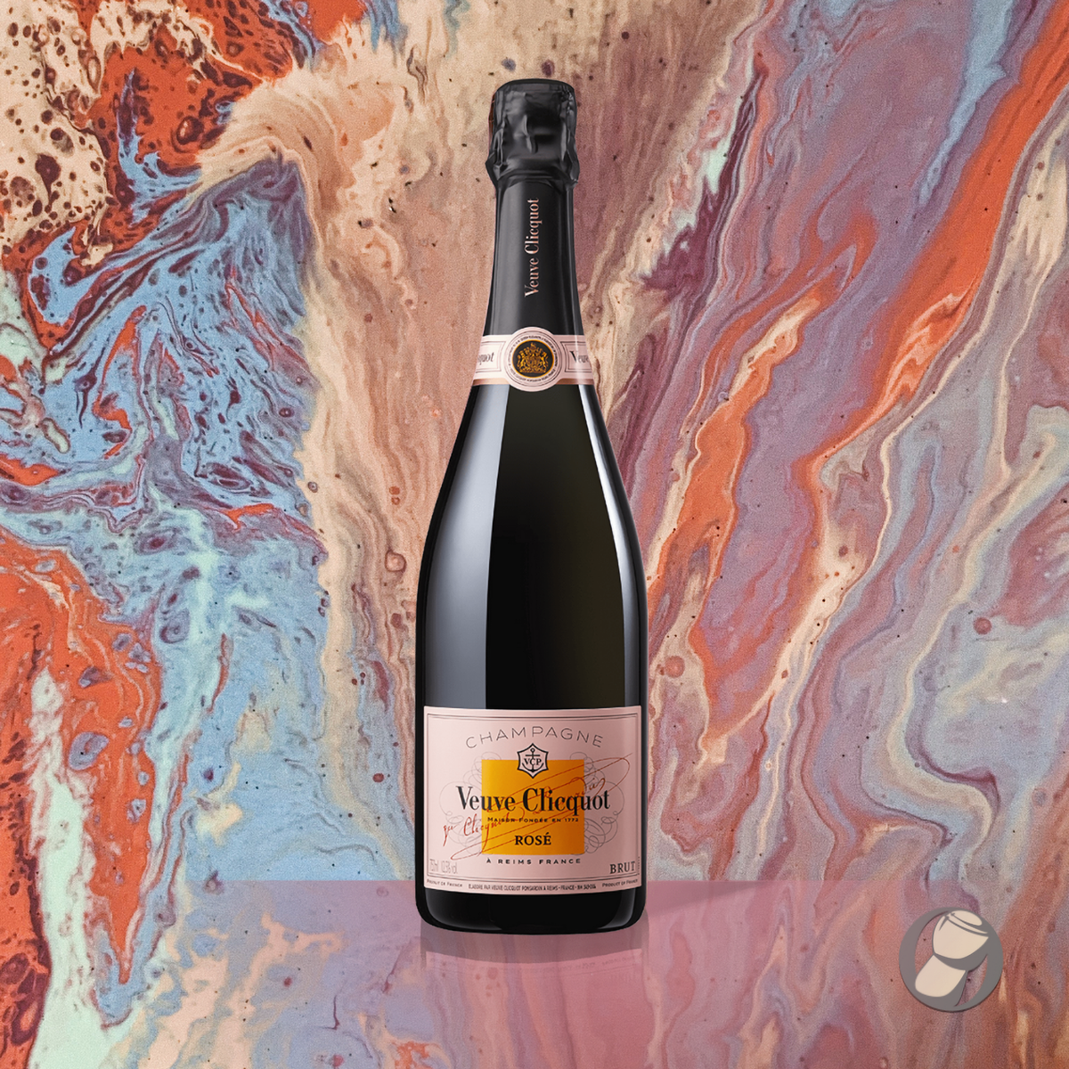 Veuve Clicquot Rosé NV Colouring Kit - Kent Street Cellars