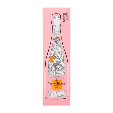 Veuve Clicquot Rosé NV Colouring Kit - Kent Street Cellars