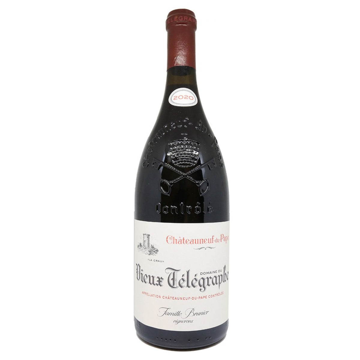 Domaine du Vieux Télégraphe Châteauneuf-du-Pape La Crau 2020 1.5L - Kent Street Cellars