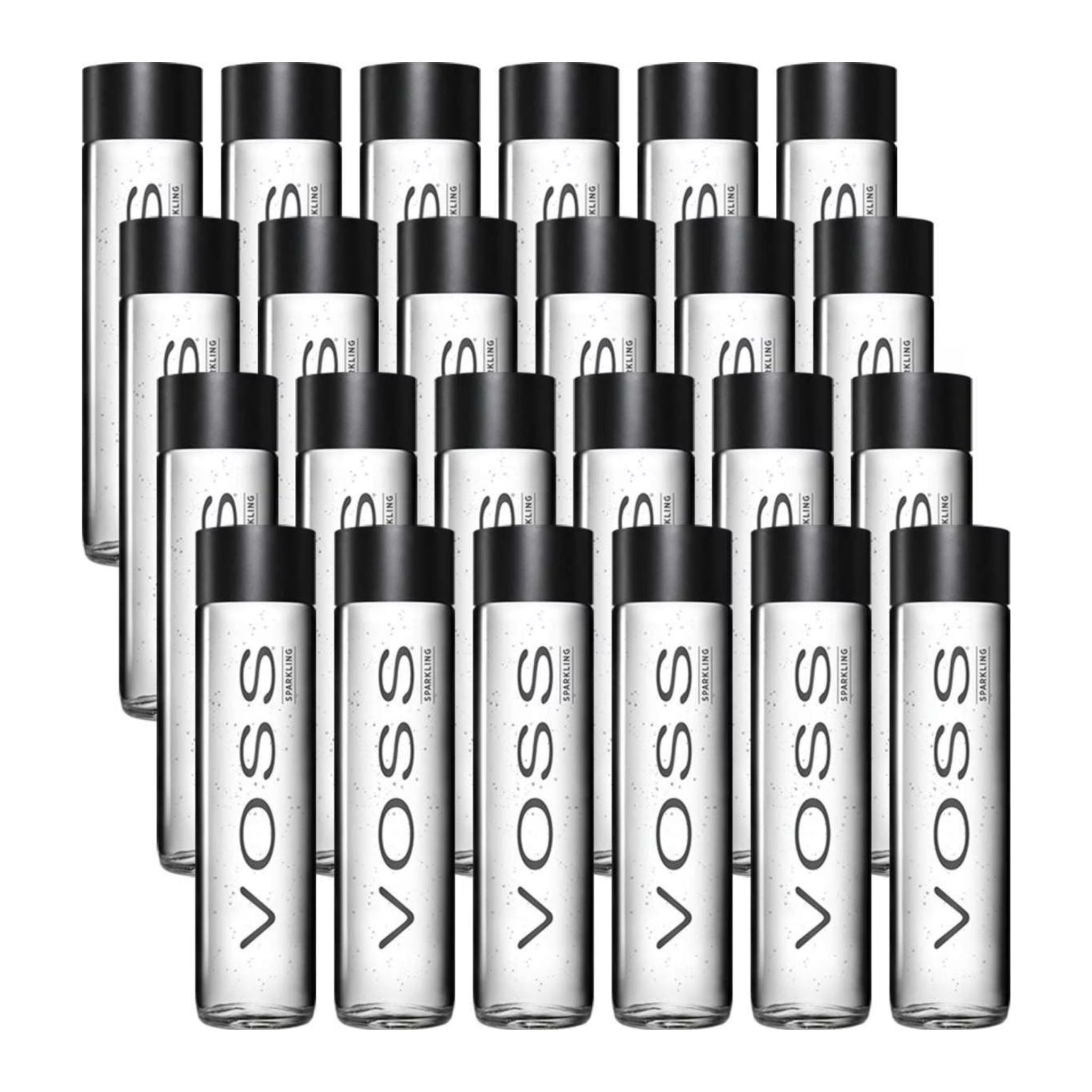 Voss Sparkling Mineral Water 375ml (Case)