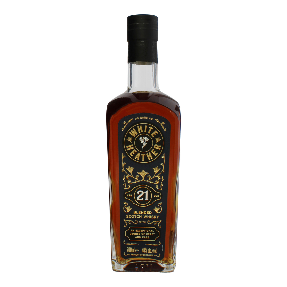 GlenAllachie White Heather 21 Year Old Blended Scotch Whisky 700ml