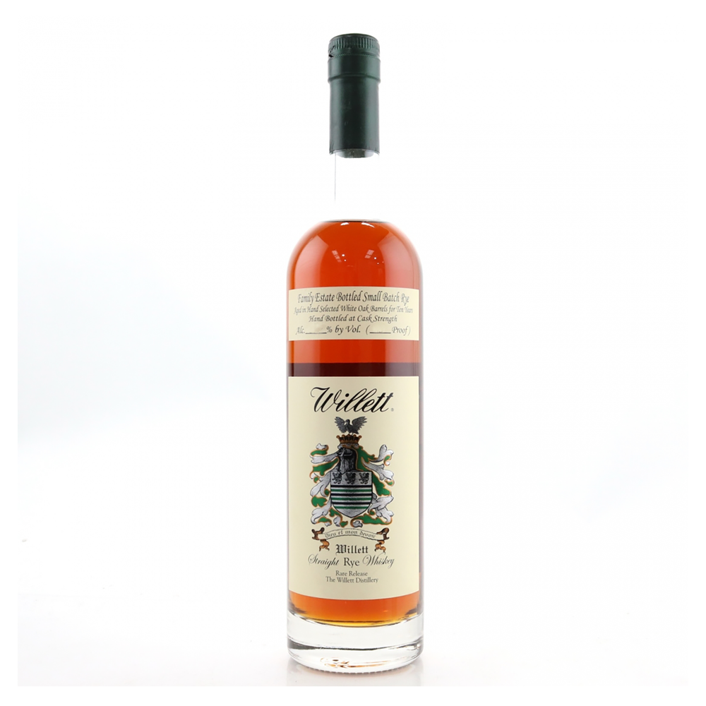 Willett Family Estate 10 Year Old Small Batch Rare Release Cask Strength Straight Rye Whiskey #2368 750ml