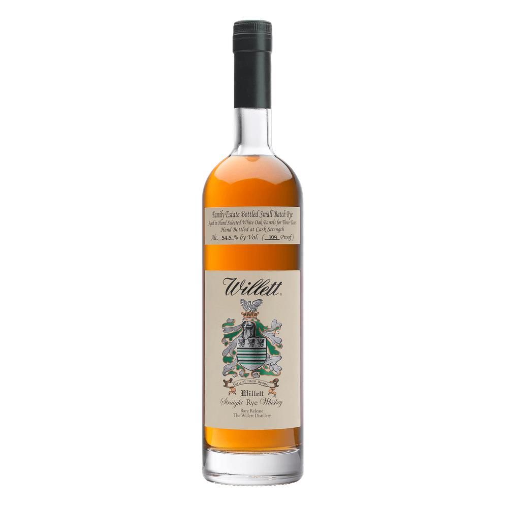 Willett Family Estate 4 Year Old Small Batch Rare Release Cask Strength Straight Rye Whiskey 750ml