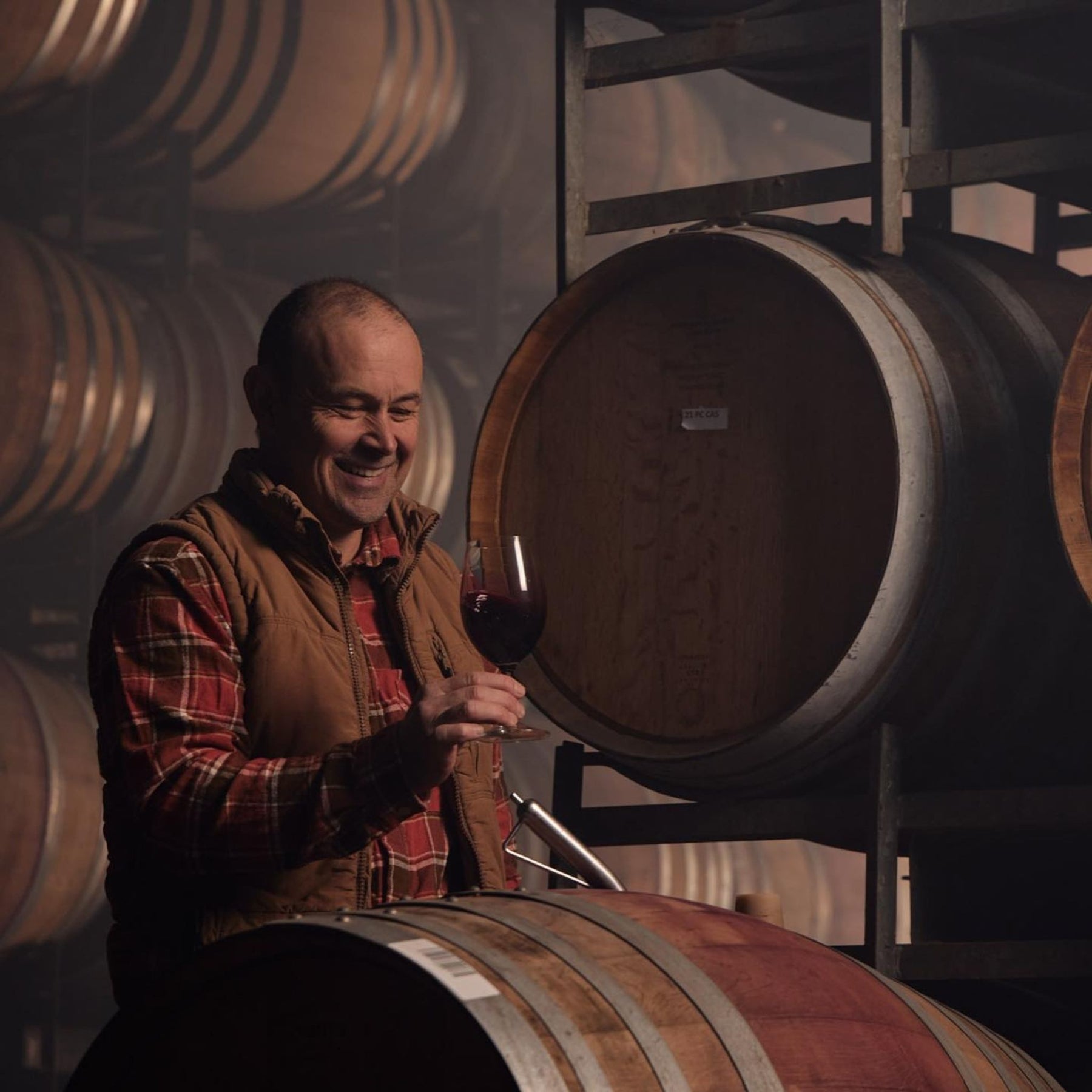 Winemaker Andrew Quin - Kent Street Cellars