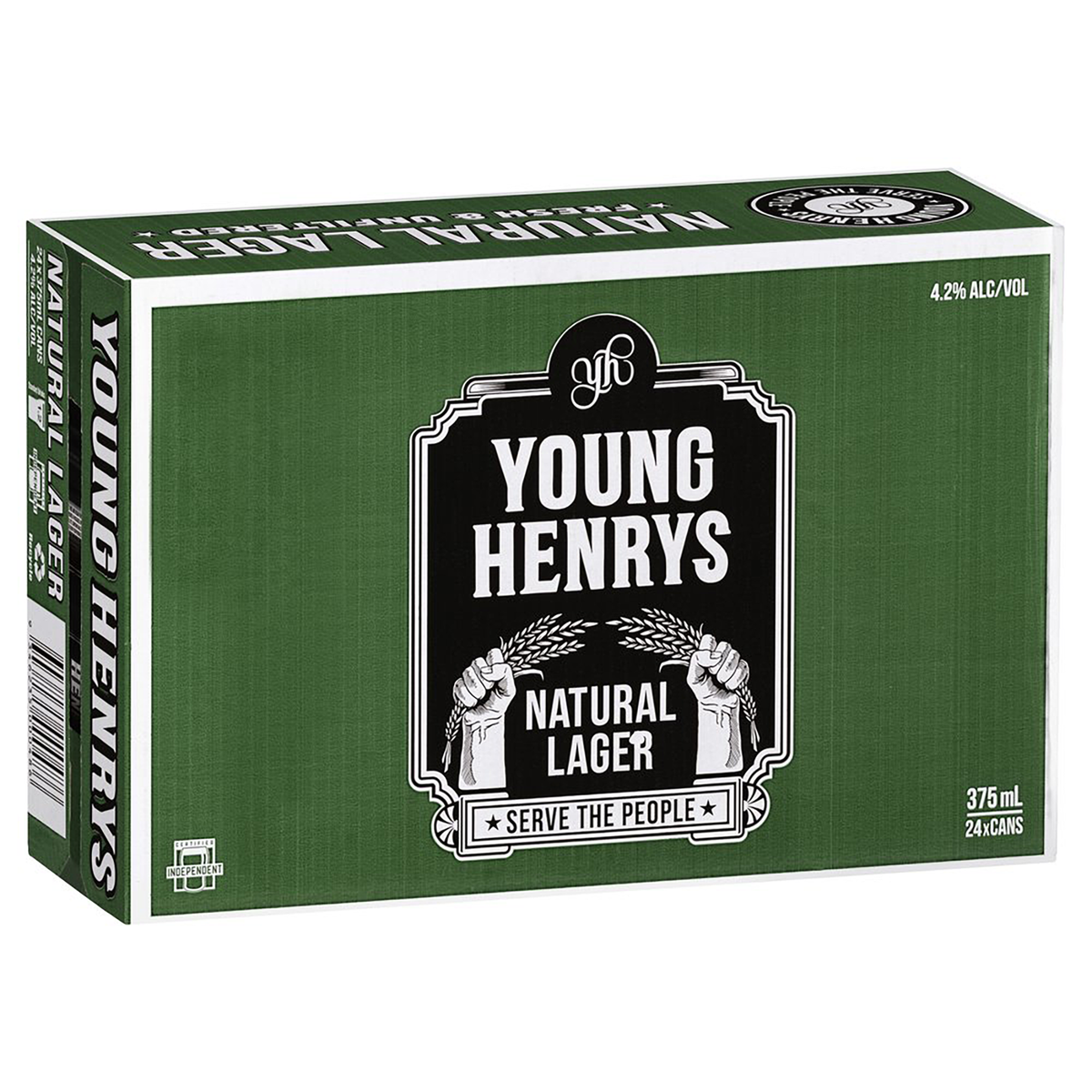 Young Henry's Natural Lager (Case) - Kent Street Cellars