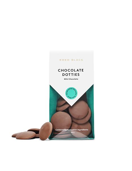 Koko Black Caramelised Coconut Dotties