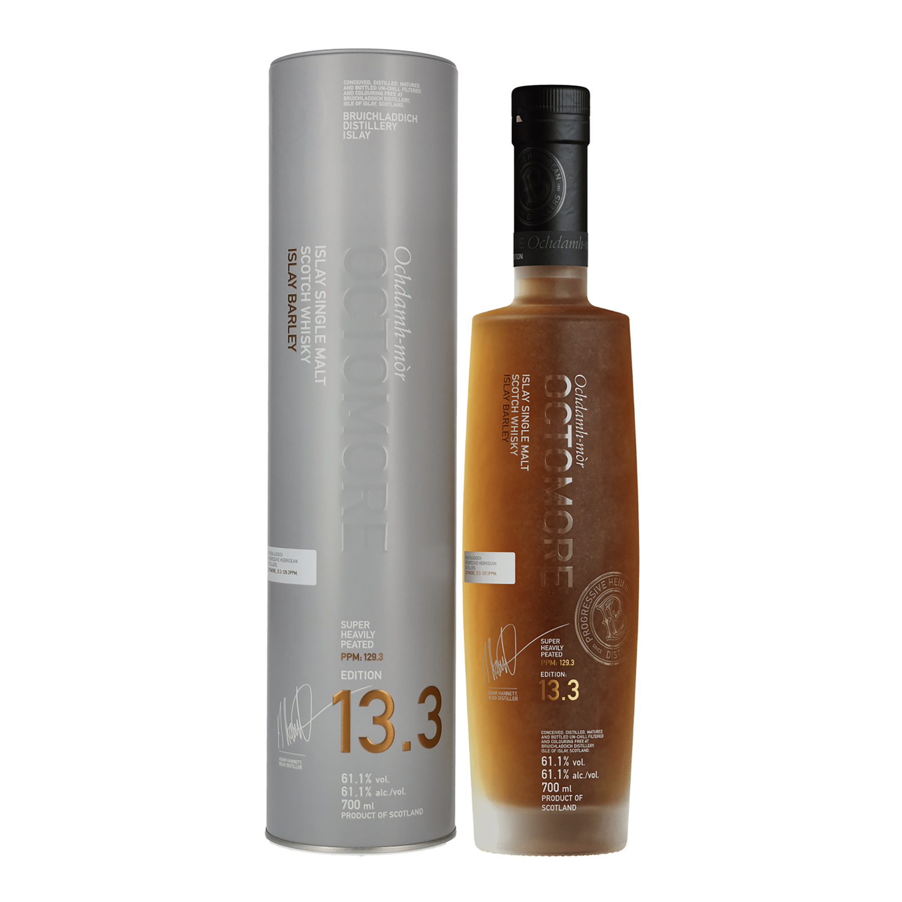 Bruichladdich Octomore 13.3 Cask Strength Single Malt Scotch Whisky 700ml - Kent Street Cellars