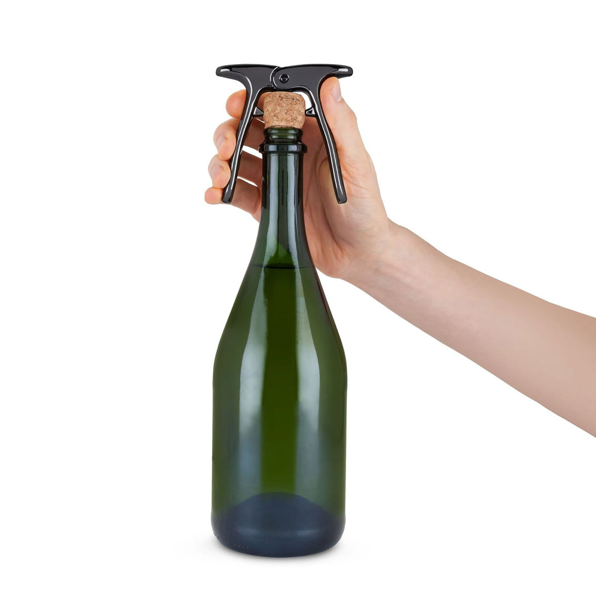 VISKI Warren Gunmetal Black Champagne Puller
