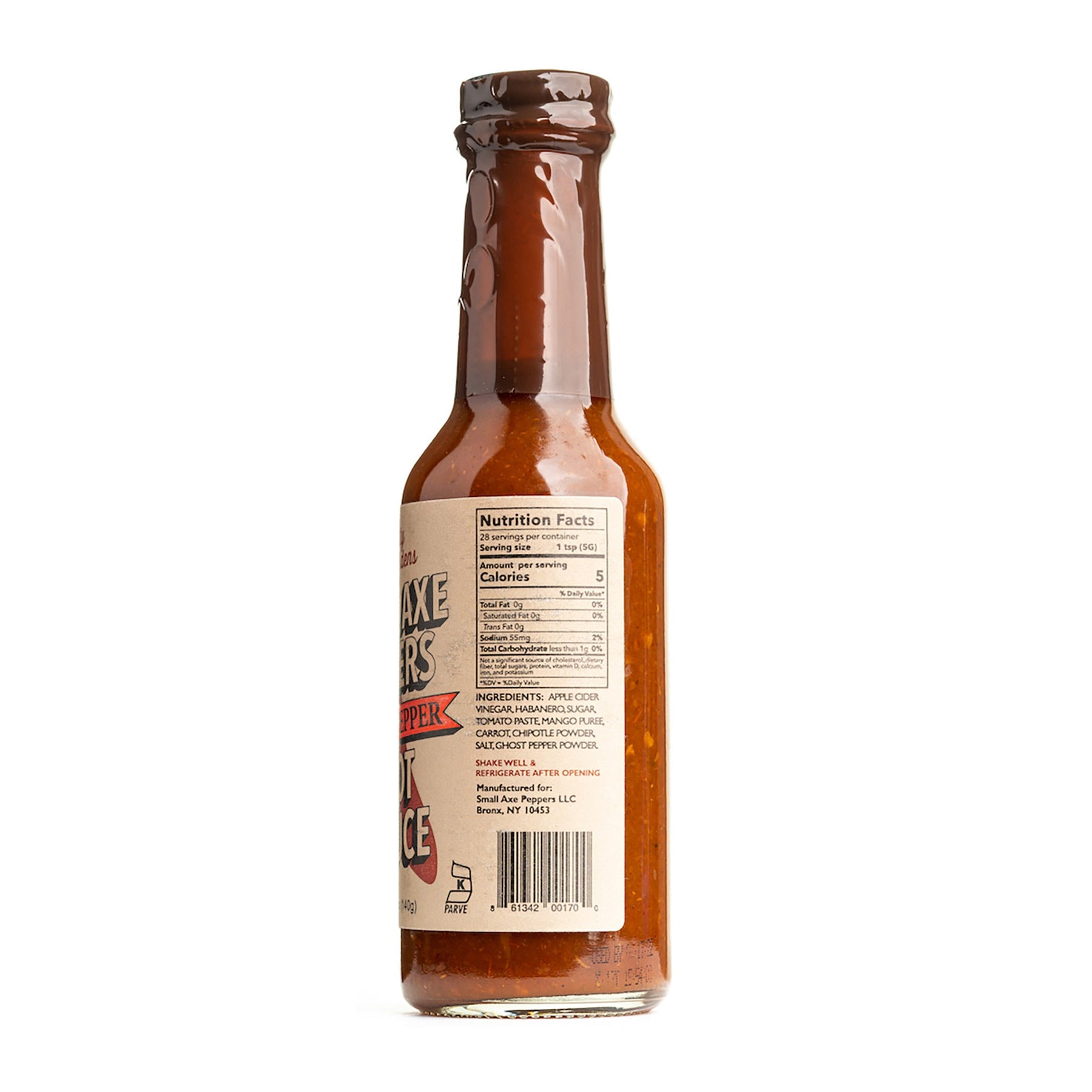 The Detroit Ghost Peppers Hot Sauce