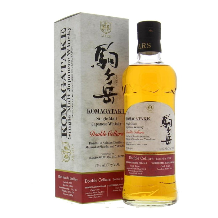 Mars Distillery Komagatake Double Cellars 5 Year Old Single Malt Japanese Whisky