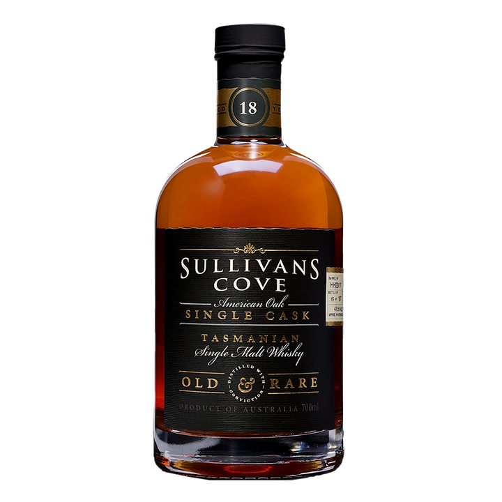 Sullivans Cove American Oak Single Cask Old & Rare 18 Year Old Whisky 700ml (HH0106)