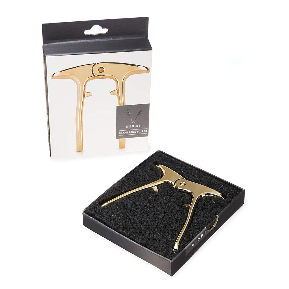 VISKI Gold Champagne Puller