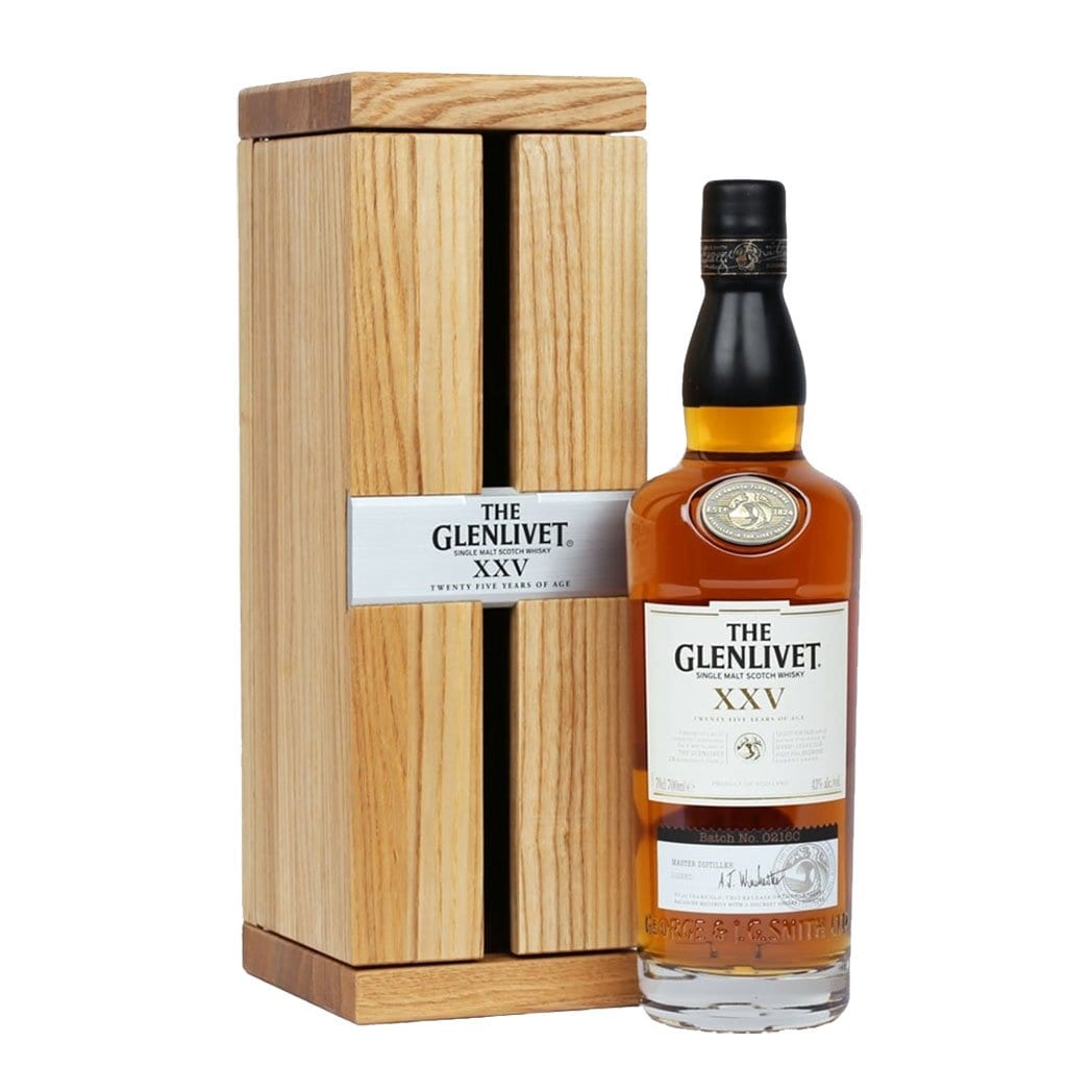 Glenlivet XXV 25 Year Old Single Malt Scotch Whisky 700ml - Kent Street Cellars