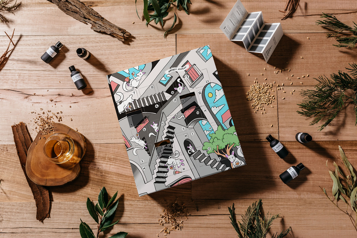 Australian Whisky Advent Calendar (123 Years Of Escher Edition)