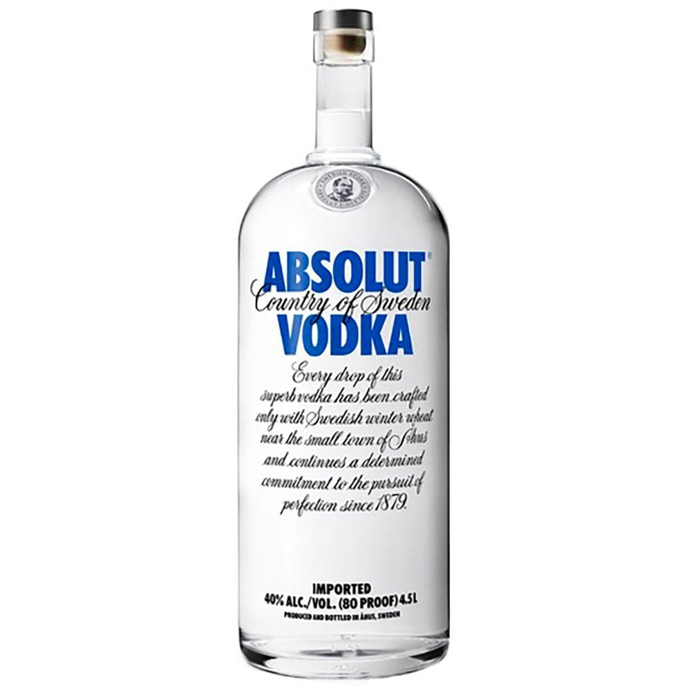 Asbolut Vodka 4.5L - Kent Street Cellars