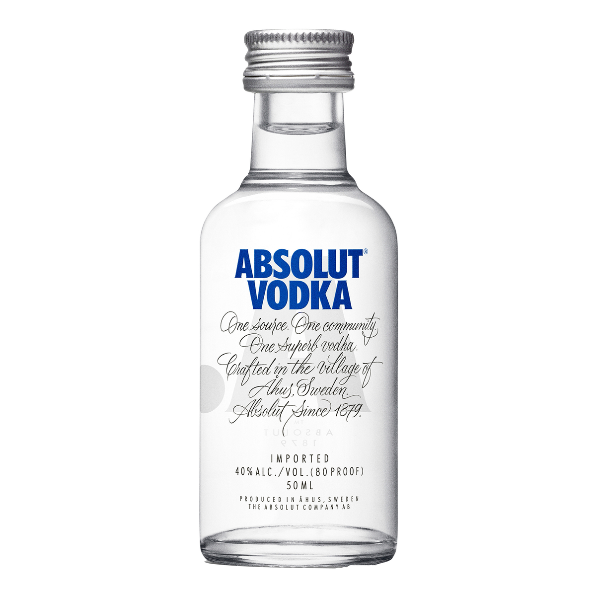 Absolut Vodka 50ml - Kent Street Cellars