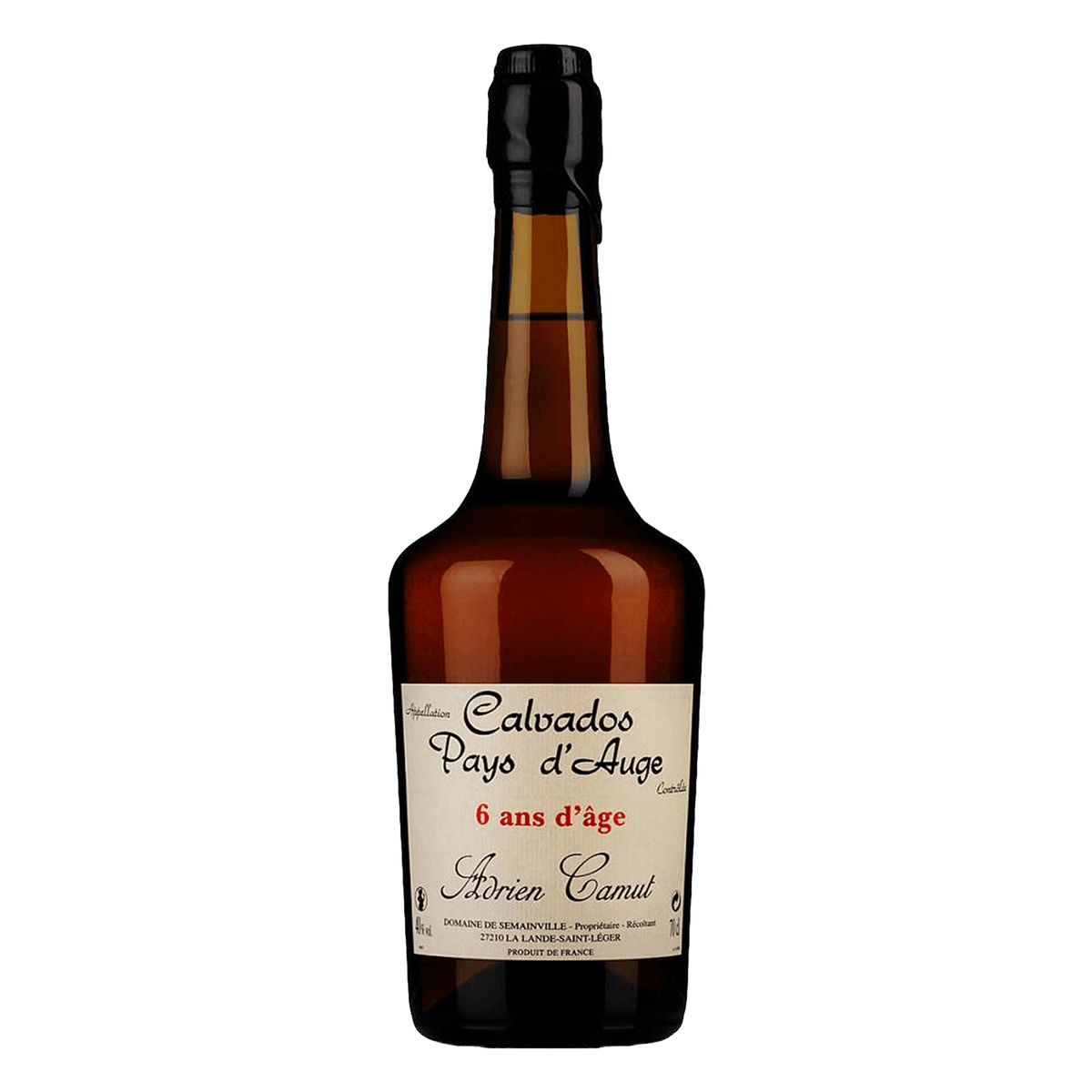 Adrien Camut Calvados 6 Year Old - Kent Street Cellars