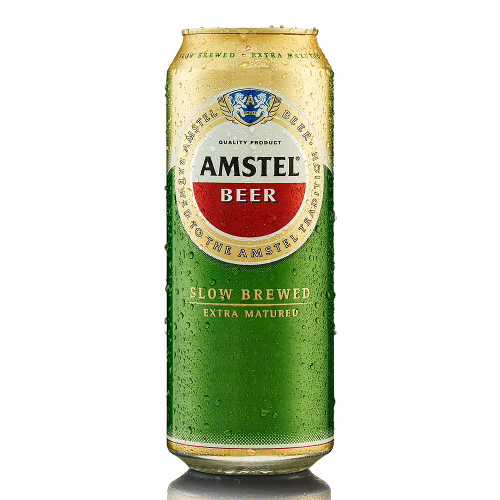Amstel Premium Lager 500ml (Can Case) - Kent Street Cellars