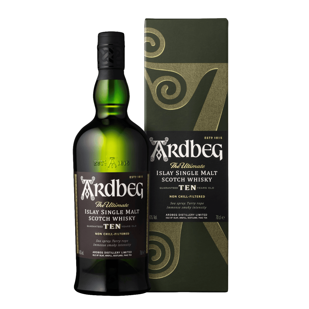 Ardbeg 10 Year Single Malt Scotch Whisky 700ml - Kent Street Cellars