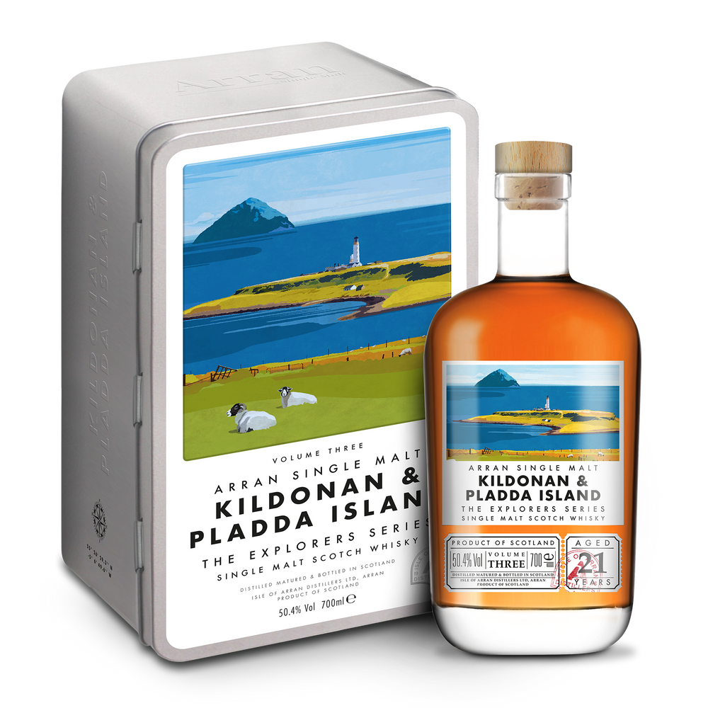 Arran Explorer Series Vol. 3 - Kildonan & Pladda Island 21 Year Old Single Malt Scotch Whisky 700ml - Kent Street Cellars