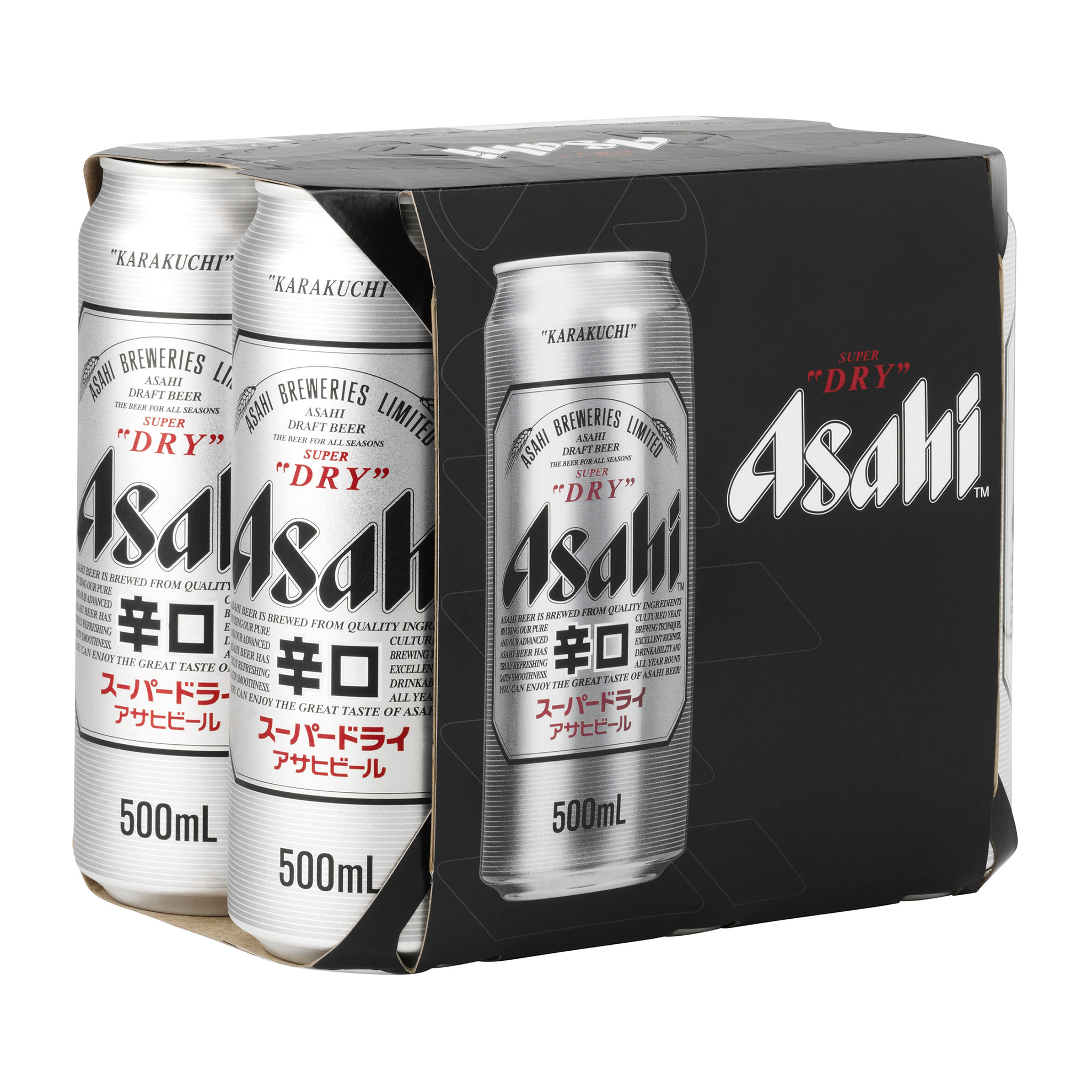 Asahi Super Dry 500ml (6 Pack)