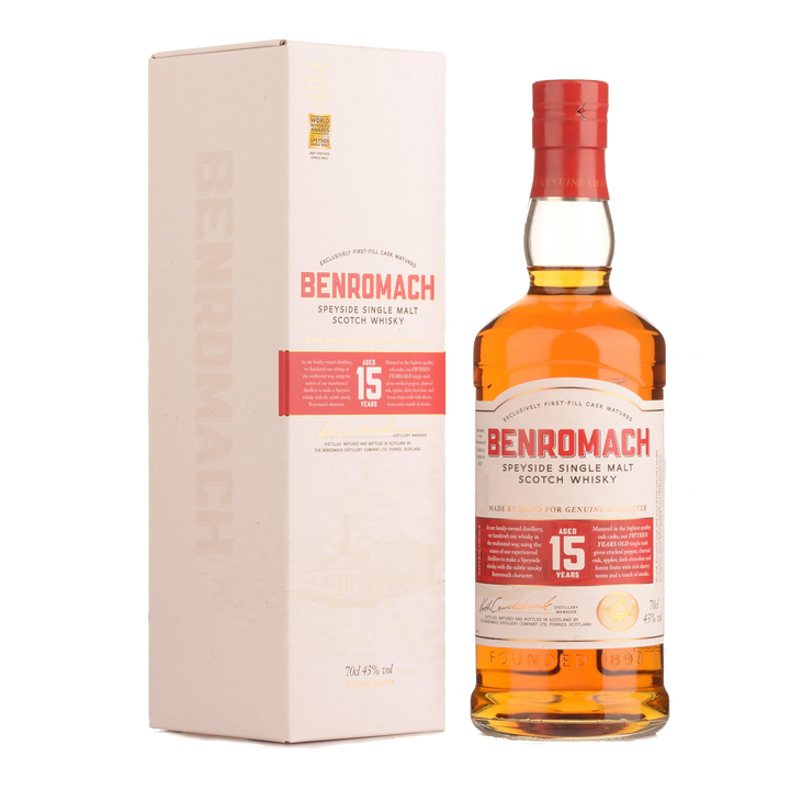 Benromach 15 Year Old Single Malt Scotch Whisky 700ml