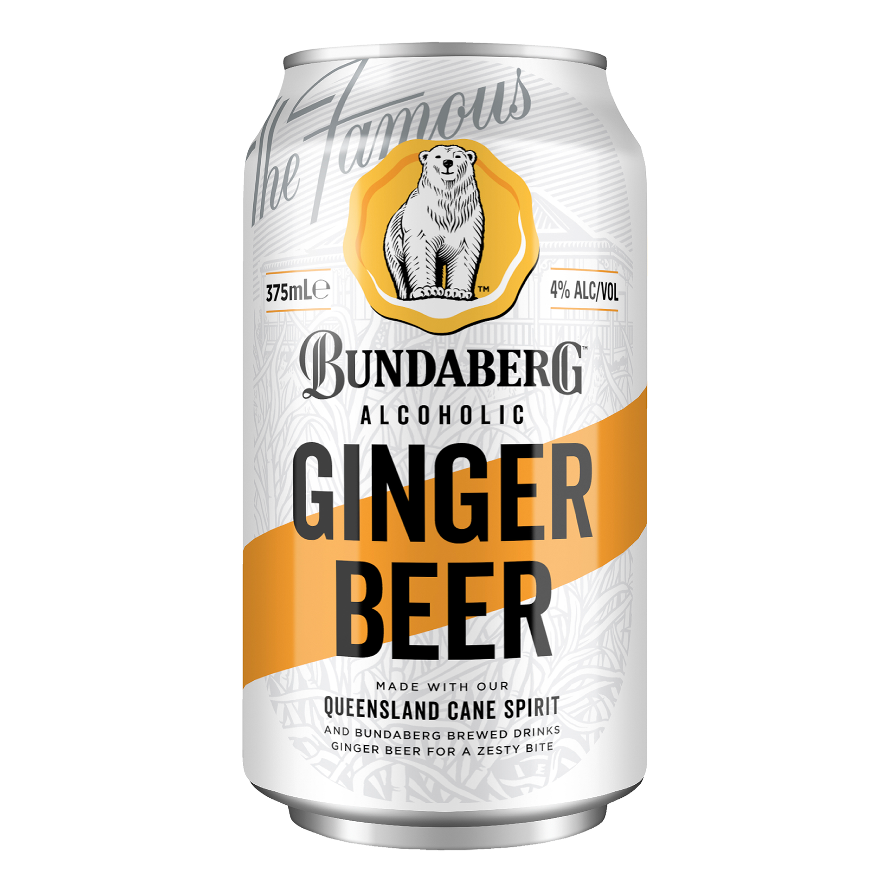 Bundaberg Alcoholic Ginger Beer (4 Pack) - Kent Street Cellars