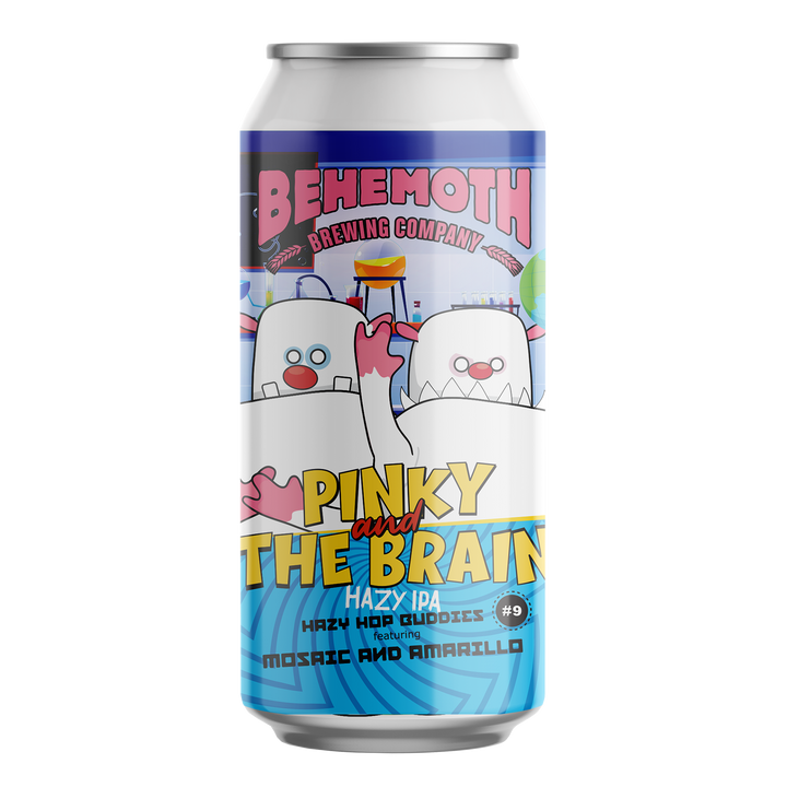 Chur Brewing Hop Buddies #9 Pinky & The Brain Hazy IPA (4 Pack)