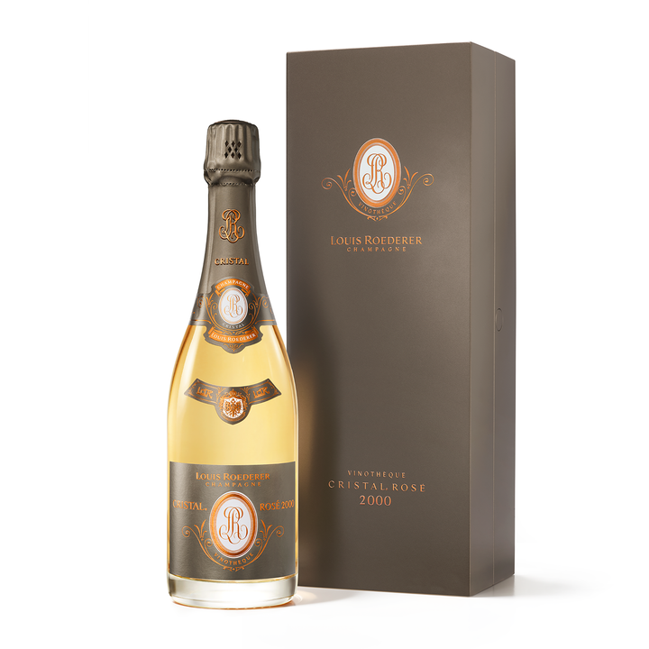 Louis Roederer Champagne Cristal Rose Vinotheque 2000