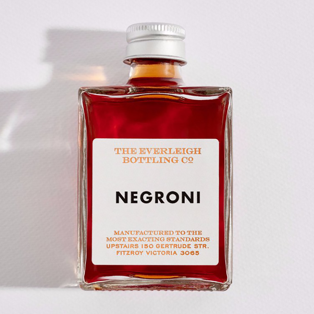 The Everleigh Negroni Bottled Cocktail 80ml -- Kent Street Cellars