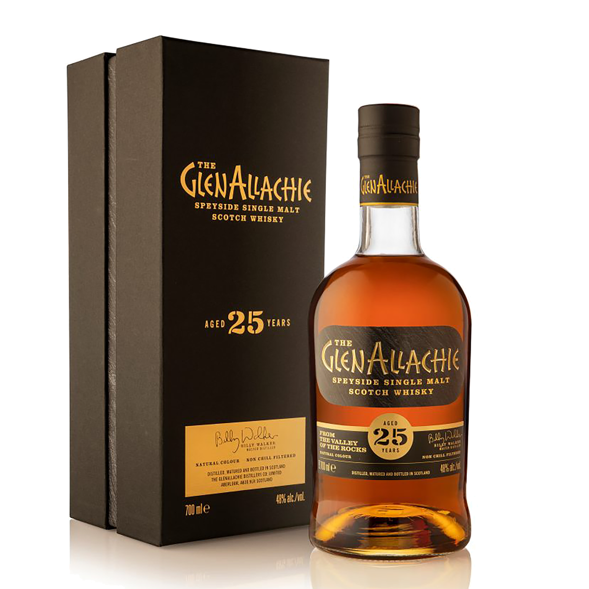 GlenAllachie 25 Year Old Single Malt Scotch Whisky 700ml - Kent Street Cellars