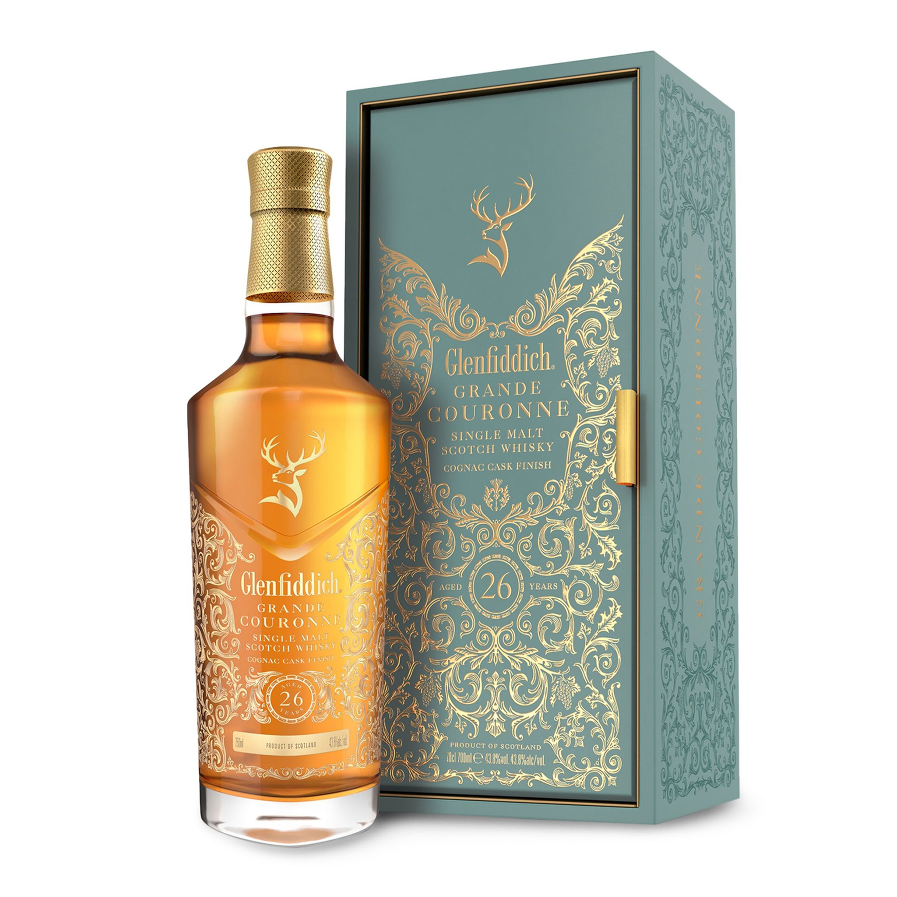 Glenfiddich Grande Couronne 26 Year Old Single Malt Scotch Whisky 700ml - Kent Street Cellars
