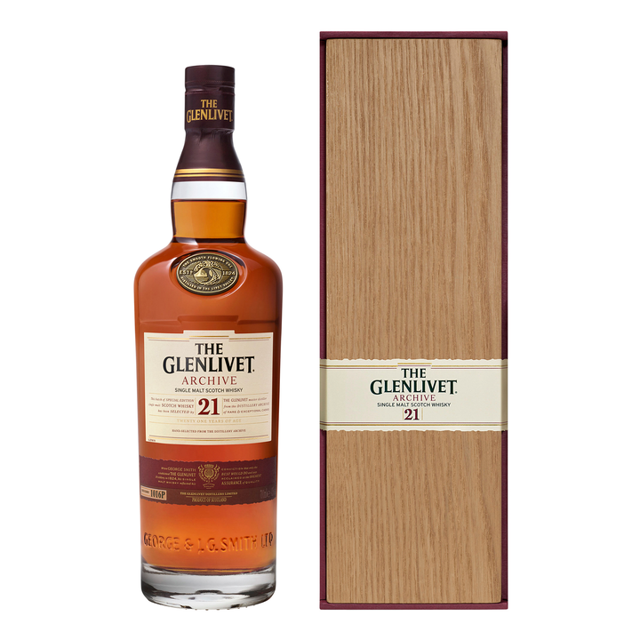 Glenlivet Archive 21 Year Old Single Malt Scotch Whisky 700ml