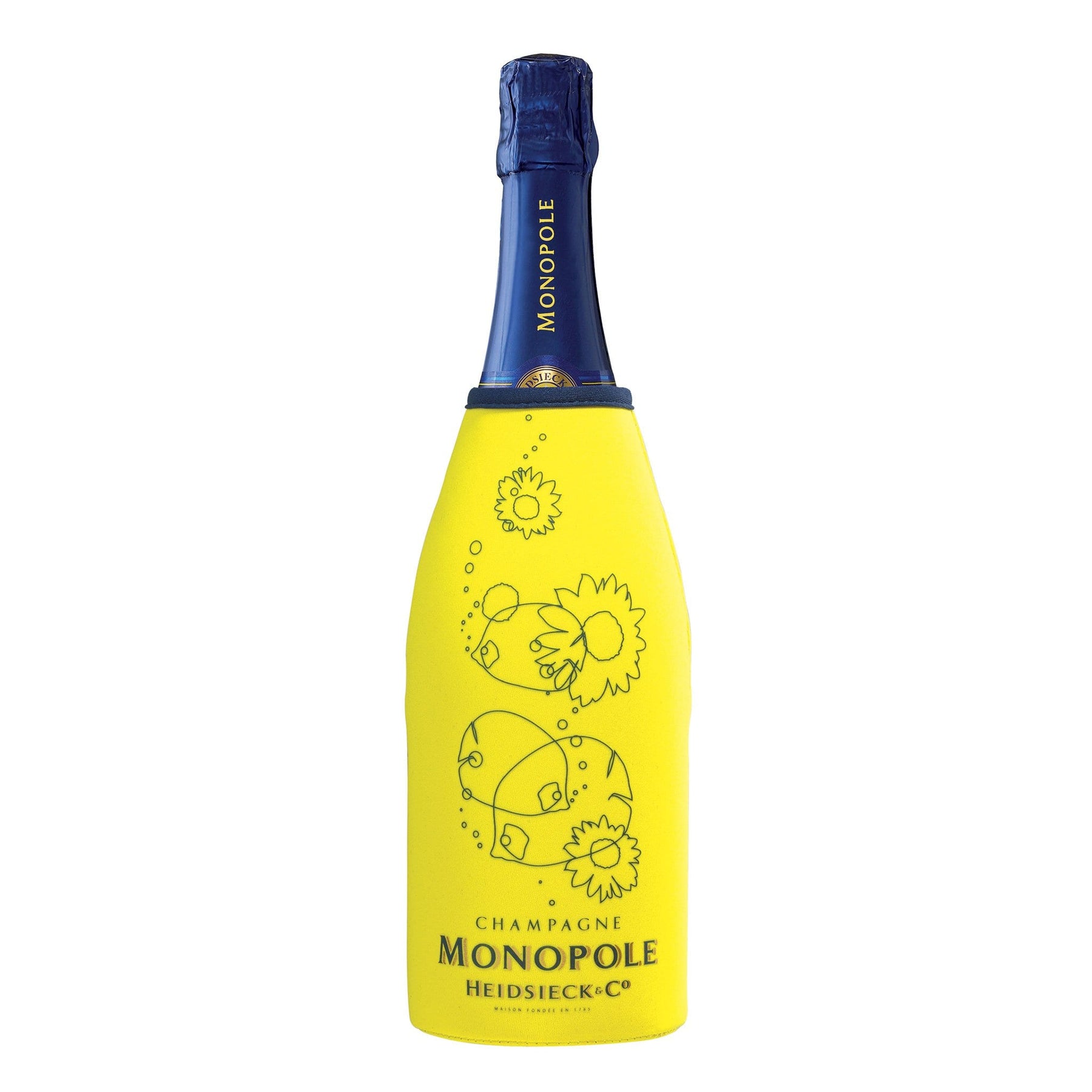 Heidsieck & Co Monopole Blue Top Brut Champagne NV Ice Jacket - Kent Street Cellars