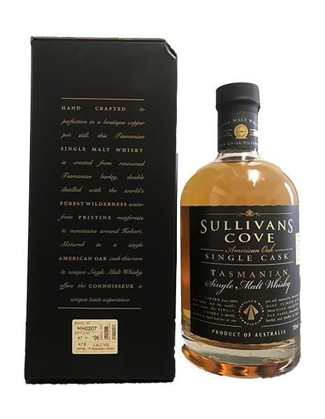 Sullivans Cove American Oak HH0207 17 Year Old Whisky - Kent Street Cellars