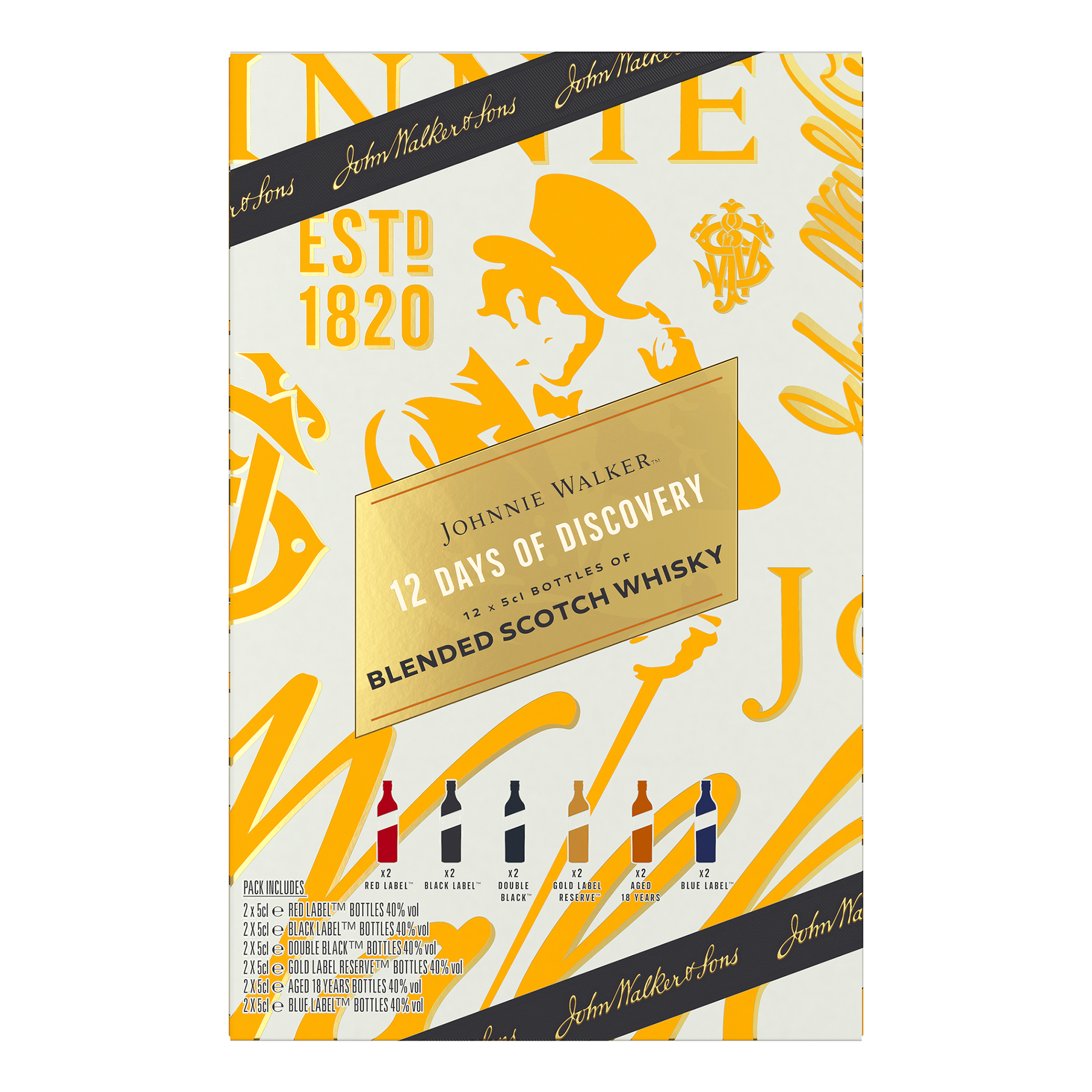 Johnnie Walker 12 Days of Discovery Whisky Advent Calendar - Kent Street Cellars